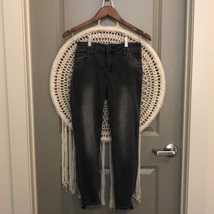 KUT grey skinny jeans